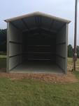 16' x 40' x 12' tall RV shed