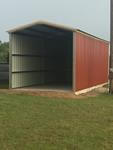 16' x 40' x 12' tall RV shed