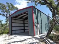 25' x 50' x 18' bolt up windstorm Boat Storage Fulton, TX