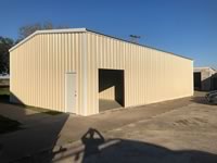 30' x 60' x 14' weld up for Straightway Inc. Mechanic Shop